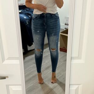 KanCan Distressed Blue Jeans